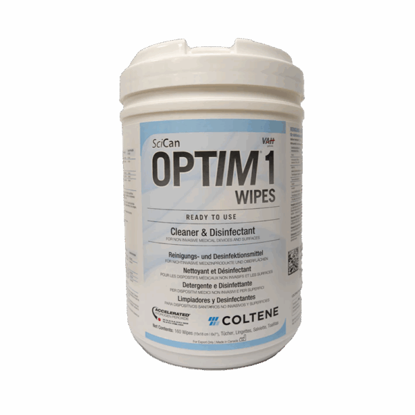 LINGETTES OPTIM 1 GRAND FORMAT 15X15CM BOITE X160  COLTENE