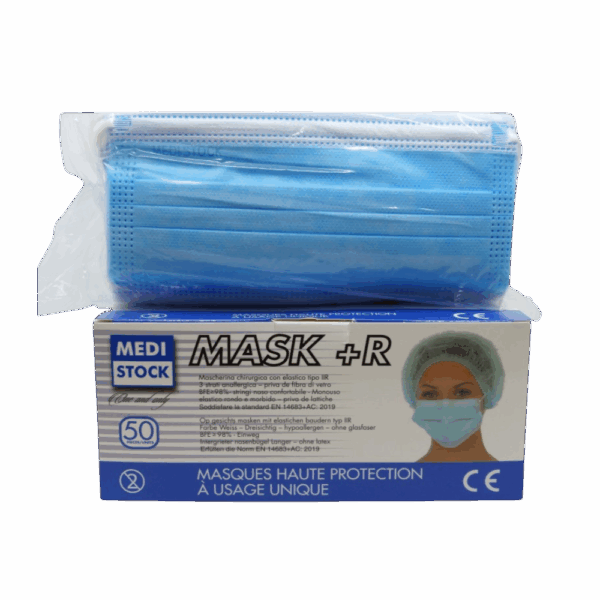 MASQUE ELASTIQUE TYPE IIR BLEU SMART  BTE X50