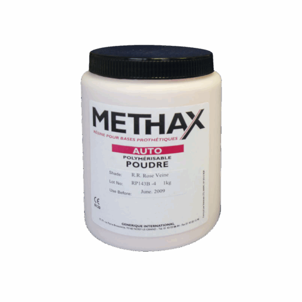 METHAX AUTO POUDRE SEULE 1KG ROSE VEINE