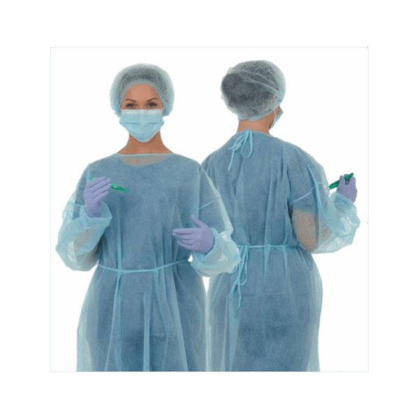 SURBLOUSE EN NON TISSE BLEU FONCE LE SACHETS DE 10 PIECES