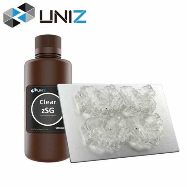 Z DENTAL RESINE CLEAR GUIDE CHIRURGICALE 500 ML UNIZ