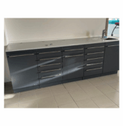 Ensemble meubles d'occasion Planet IMD gris