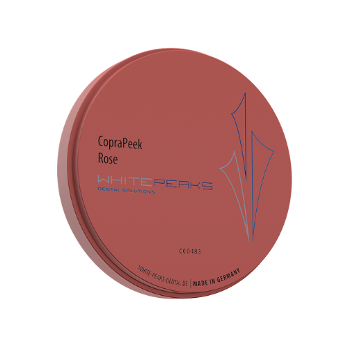 Disque CopraPEEK 98/30 rose pour prothèse dentaire