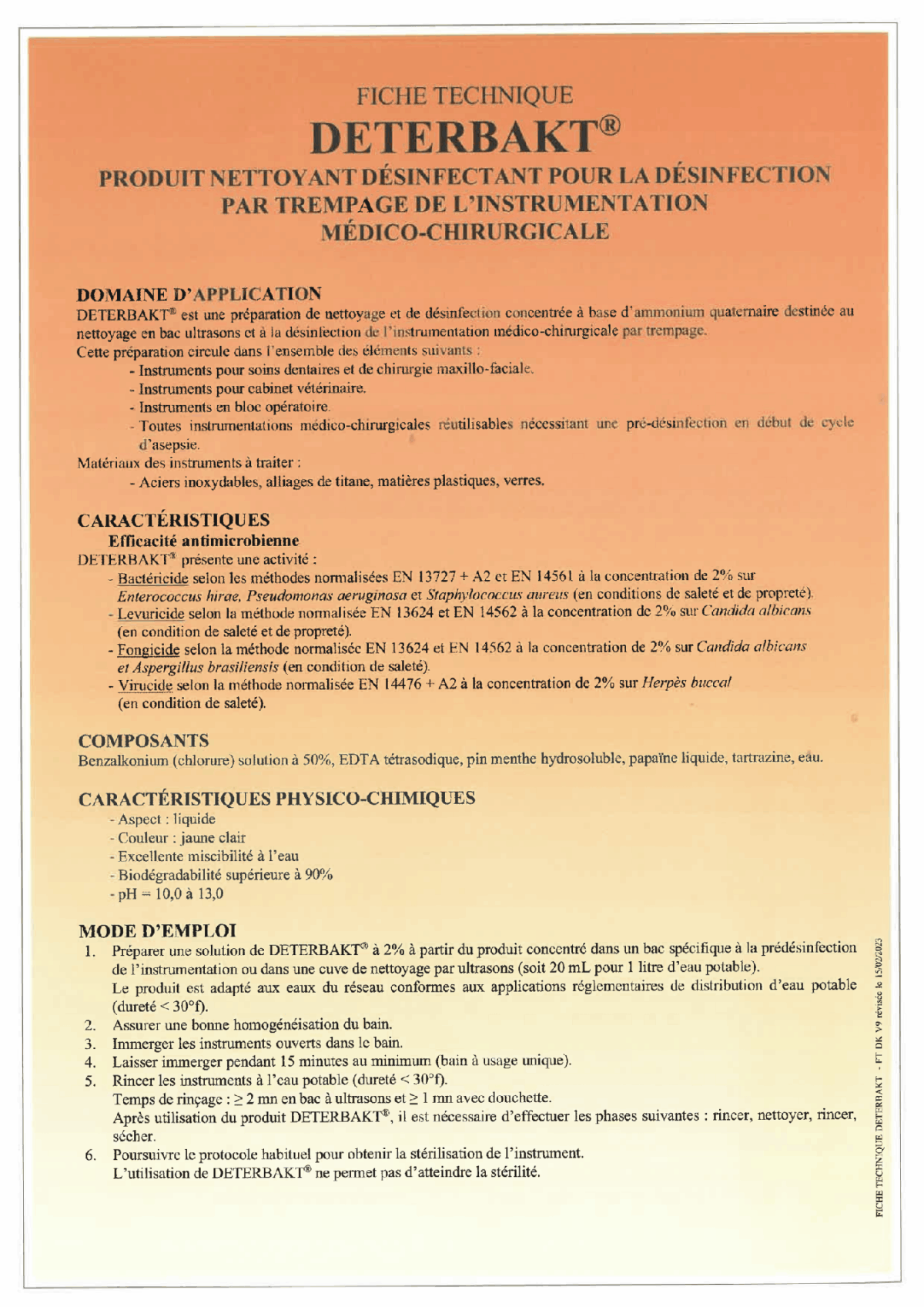 DETERBAKT GAMASONIC 5 LITRES – Image 2