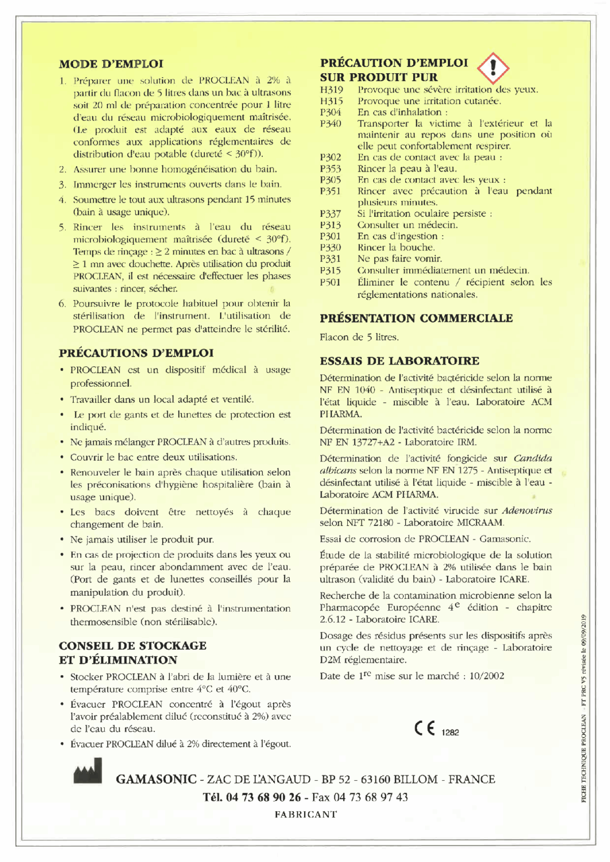 PROCLEAN BIDON DE 5L – Image 3