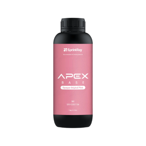 SprintRay Apex Base Original Pink résine d'impression 3D pour bases de prothèses dentaires