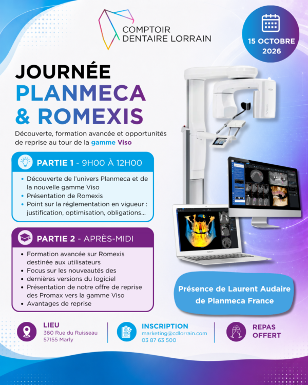Journée Planmeca & Romexis - 15 octobre 2026